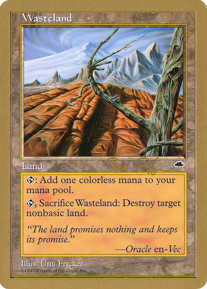 Wasteland (Ben Rubin) [World Championship Decks 1998] | Sanctuary Gaming