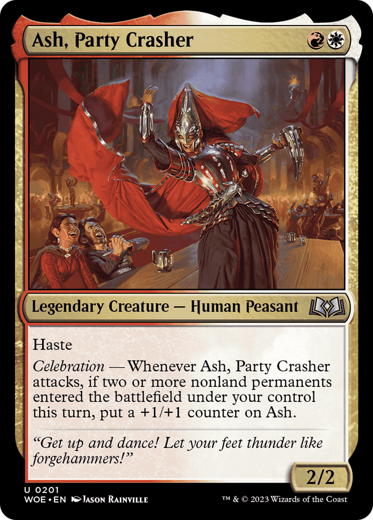 Ash, Party Crasher [Wilds of Eldraine] | Sanctuary Gaming