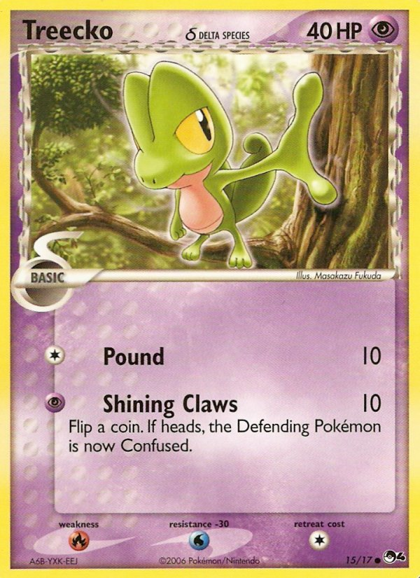 Treecko (15/17) (Delta Species) [POP Series 4] | Sanctuary Gaming