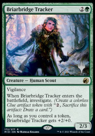 Briarbridge Tracker (Promo Pack) [Innistrad: Midnight Hunt Promos] | Sanctuary Gaming