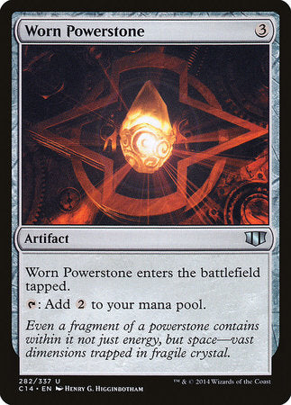 Worn Powerstone [Commander 2014] | Sanctuary Gaming
