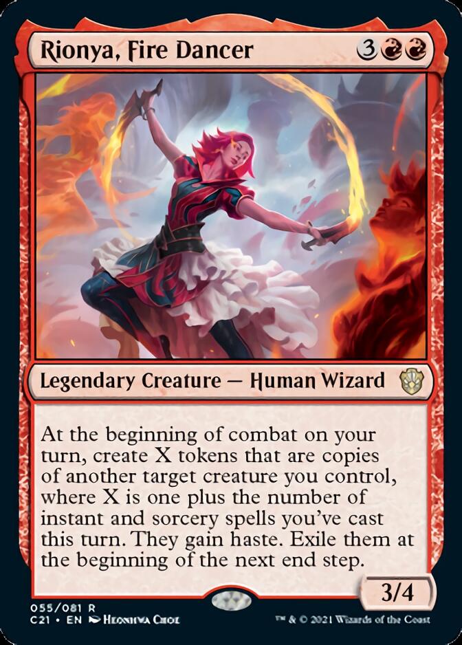 Rionya, Fire Dancer [Commander 2021] | Sanctuary Gaming