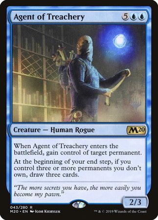 Agent of Treachery [Core Set 2020 Promos] | Sanctuary Gaming