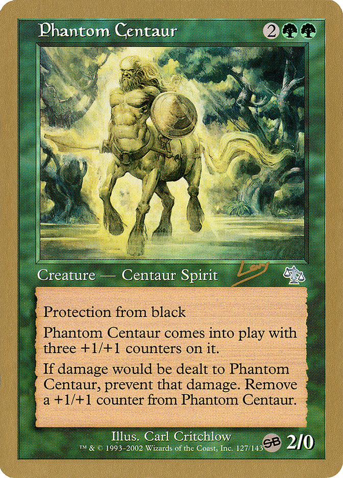 Phantom Centaur (Raphael Levy) (SB) [World Championship Decks 2002] | Sanctuary Gaming