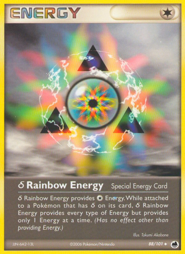 Rainbow Energy (88/101) (Delta Species) [EX: Dragon Frontiers] | Sanctuary Gaming