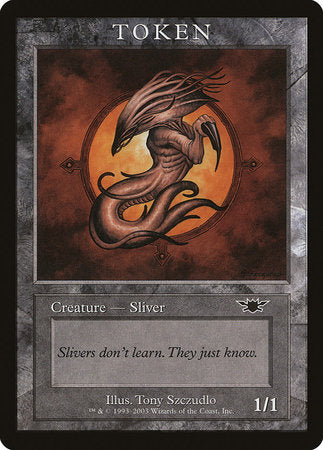 Sliver Token (Legions) [Magic Player Rewards 2003] | Sanctuary Gaming