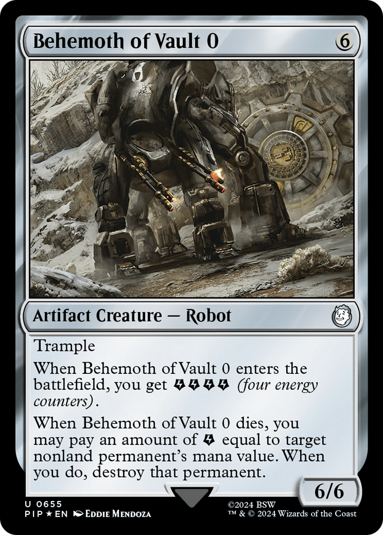 Behemoth of Vault 0 (Surge Foil) [Fallout] | Sanctuary Gaming