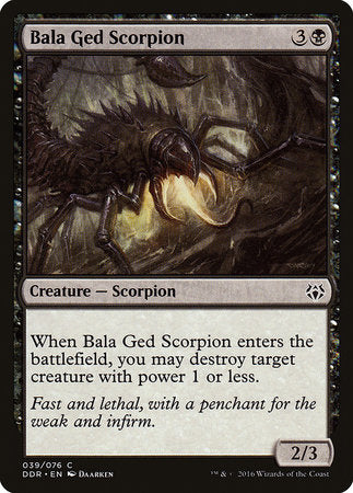 Bala Ged Scorpion [Duel Decks: Nissa vs. Ob Nixilis] | Sanctuary Gaming
