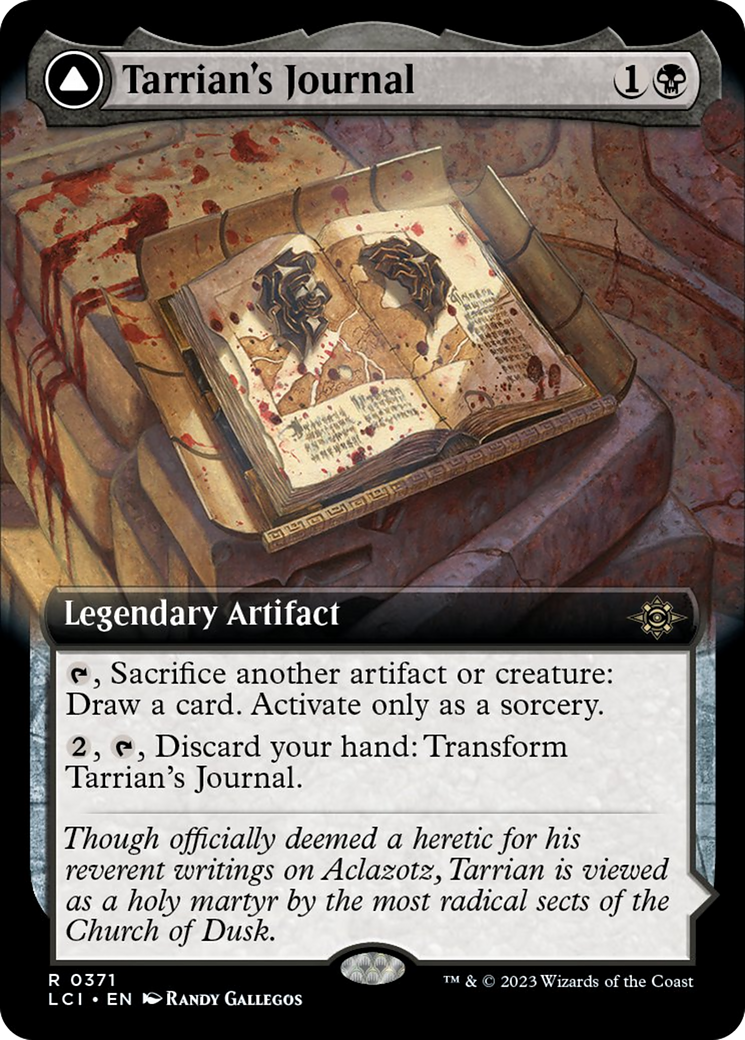 Tarrian's Journal // The Tomb of Aclazotz (Extended Art) [The Lost Caverns of Ixalan] | Sanctuary Gaming