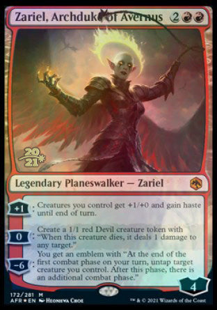 Zariel, Archduke of Avernus [Dungeons & Dragons: Adventures in the Forgotten Realms Prerelease Promos] | Sanctuary Gaming