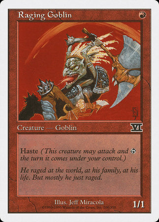 Raging Goblin [Classic Sixth Edition] | Sanctuary Gaming