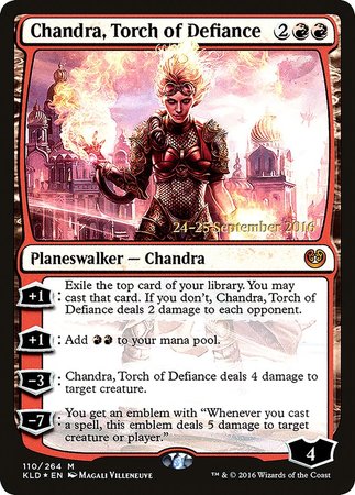 Chandra, Torch of Defiance [Kaladesh Promos] | Sanctuary Gaming