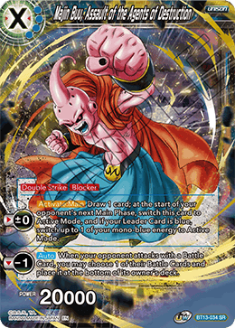 Majin Buu, Assault of the Agents of Destruction (Super Rare) [BT13-034] | Sanctuary Gaming