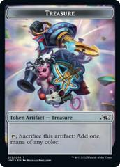 Cat // Treasure (13) Double-sided Token [Unfinity Tokens] | Sanctuary Gaming