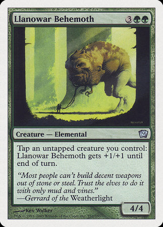 Llanowar Behemoth [Ninth Edition] | Sanctuary Gaming