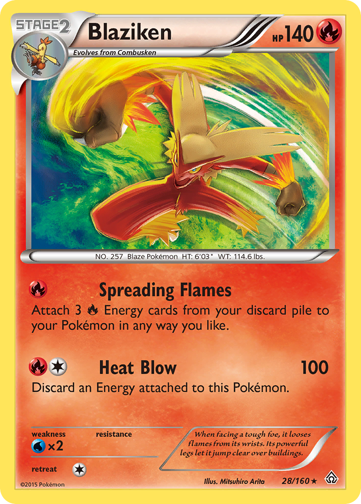 Blaziken (28/160) [XY: Primal Clash] | Sanctuary Gaming