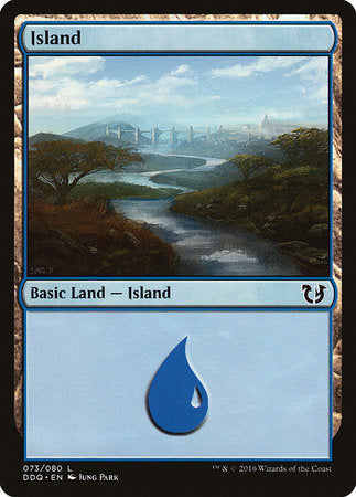 Island (73) [Duel Decks: Blessed vs. Cursed] | Sanctuary Gaming