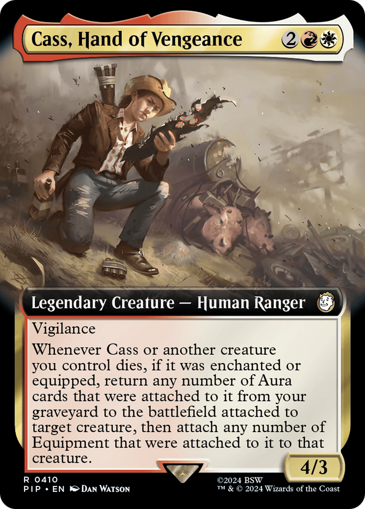 Cass, Hand of Vengeance (Extended Art) [Fallout] | Sanctuary Gaming