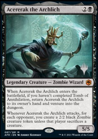 Acererak the Archlich (Promo Pack) [Dungeons & Dragons: Adventures in the Forgotten Realms Promos] | Sanctuary Gaming