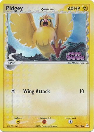 Pidgey (77/110) (Delta Species) (Stamped) [EX: Holon Phantoms] | Sanctuary Gaming