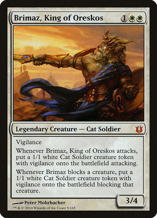 Brimaz, King of Oreskos [Born of the Gods] | Sanctuary Gaming