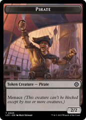 City's Blessing // Pirate (0005) Double-Sided Token [The Lost Caverns of Ixalan Commander Tokens] | Sanctuary Gaming