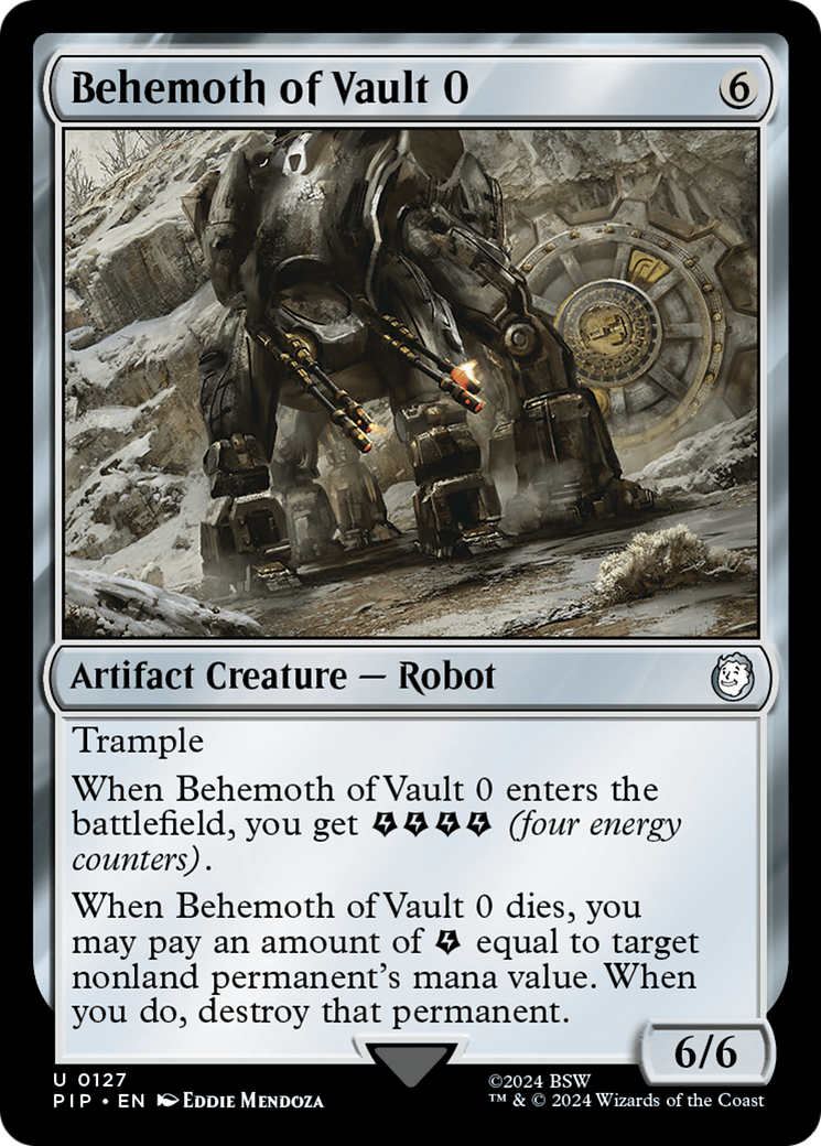 Behemoth of Vault 0 [Fallout] | Sanctuary Gaming
