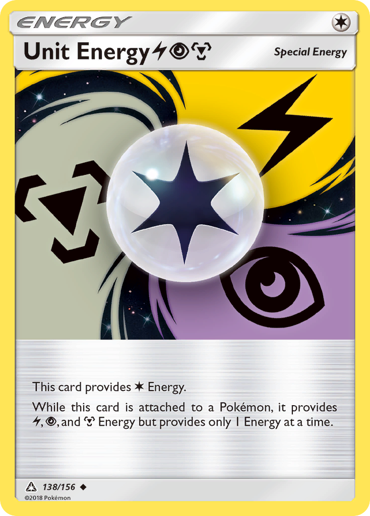 Unit Energy (138/156) (Lightning, Psychic, Metal) [Sun & Moon: Ultra Prism] | Sanctuary Gaming