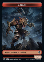 Soldier // Goblin Double-sided Token [Dominaria United Tokens] | Sanctuary Gaming