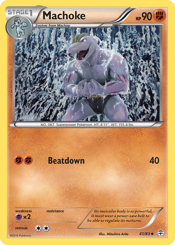 Machoke (41/83) [XY: Generations] | Sanctuary Gaming