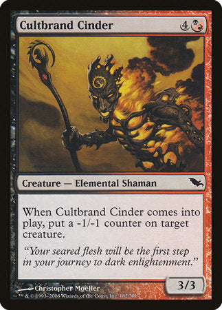 Cultbrand Cinder [Shadowmoor] | Sanctuary Gaming