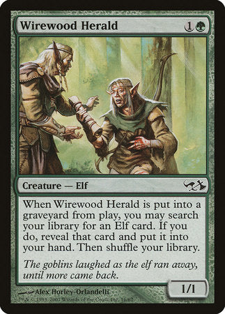 Wirewood Herald [Duel Decks: Elves vs. Goblins] | Sanctuary Gaming