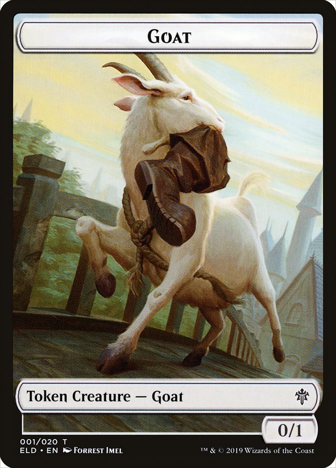 Goat [Throne of Eldraine Tokens] | Sanctuary Gaming