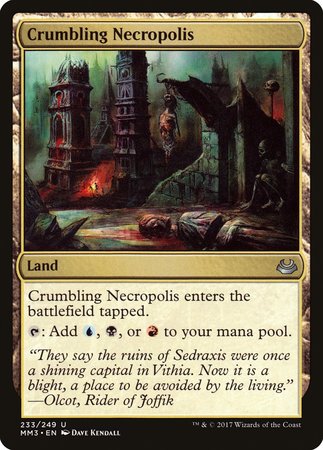 Crumbling Necropolis [Modern Masters 2017] | Sanctuary Gaming