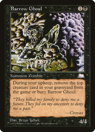 Barrow Ghoul [Weatherlight] | Sanctuary Gaming