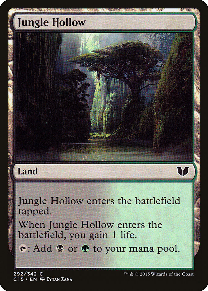 Jungle Hollow [Commander 2015] | Sanctuary Gaming