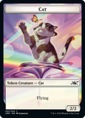 Cat // Storm Crow Double-sided Token [Unfinity Tokens] | Sanctuary Gaming