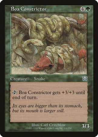 Boa Constrictor [Mercadian Masques] | Sanctuary Gaming