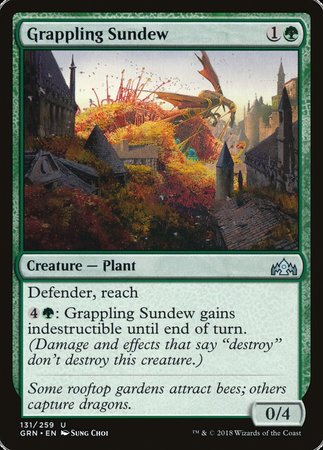 Grappling Sundew [Guilds of Ravnica] | Sanctuary Gaming