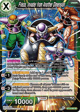 Frieza, Invader from Another Dimension (Super Rare) [BT13-063] | Sanctuary Gaming