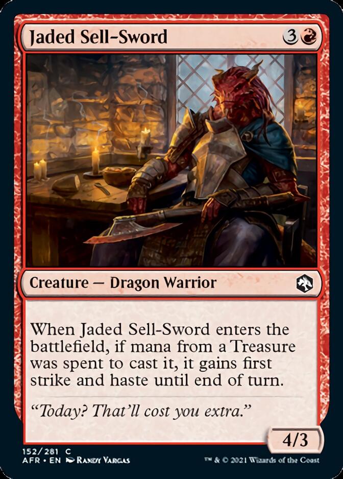Jaded Sell-Sword [Dungeons & Dragons: Adventures in the Forgotten Realms] | Sanctuary Gaming