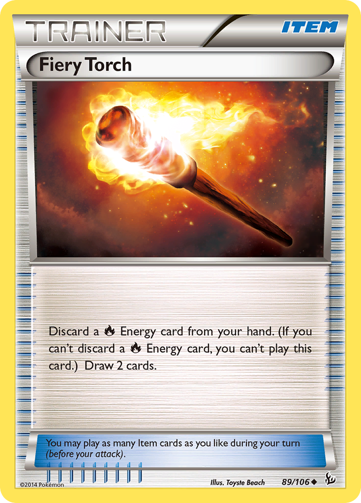 Fiery Torch (89/106) [XY: Flashfire] | Sanctuary Gaming