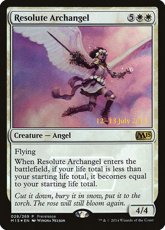 Resolute Archangel [Magic 2015 Promos] | Sanctuary Gaming
