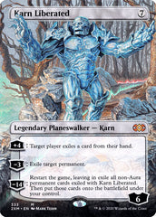 Karn Liberated (Borderless) [Double Masters] | Sanctuary Gaming