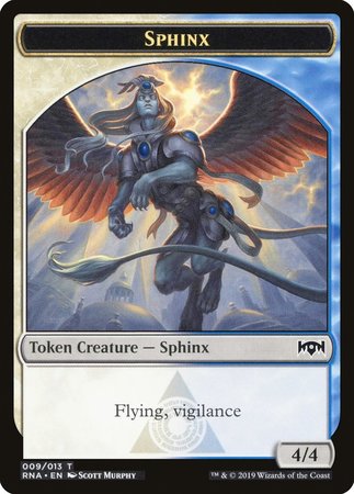 Sphinx Token [Ravnica Allegiance Tokens] | Sanctuary Gaming