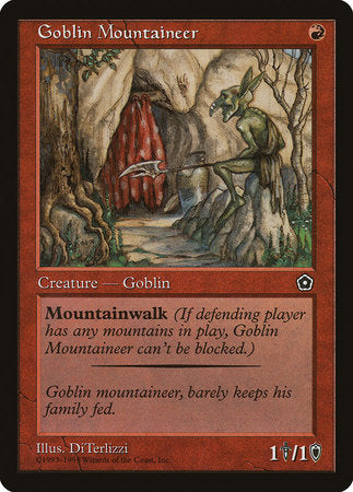 Goblin Mountaineer [Portal Second Age] | Sanctuary Gaming