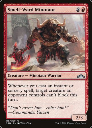 Smelt-Ward Minotaur [Guilds of Ravnica] | Sanctuary Gaming