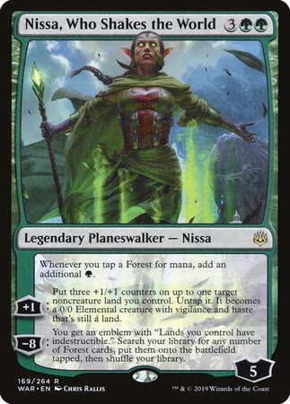 Nissa, Who Shakes the World [War of the Spark] | Sanctuary Gaming