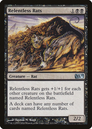 Relentless Rats [Magic 2011] | Sanctuary Gaming