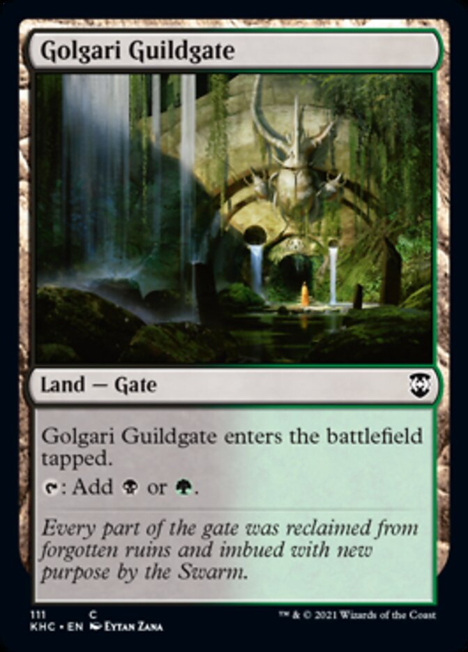 Golgari Guildgate [Kaldheim Commander] | Sanctuary Gaming